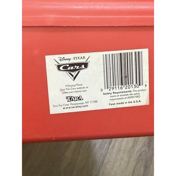 Disney Pixar Cars Toon Tokyo Mater 50 Car Carrying Case - Picture 9 of 9